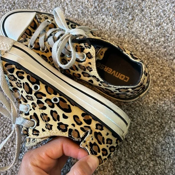 Cheetah print textured converse - Picture 11 of 11